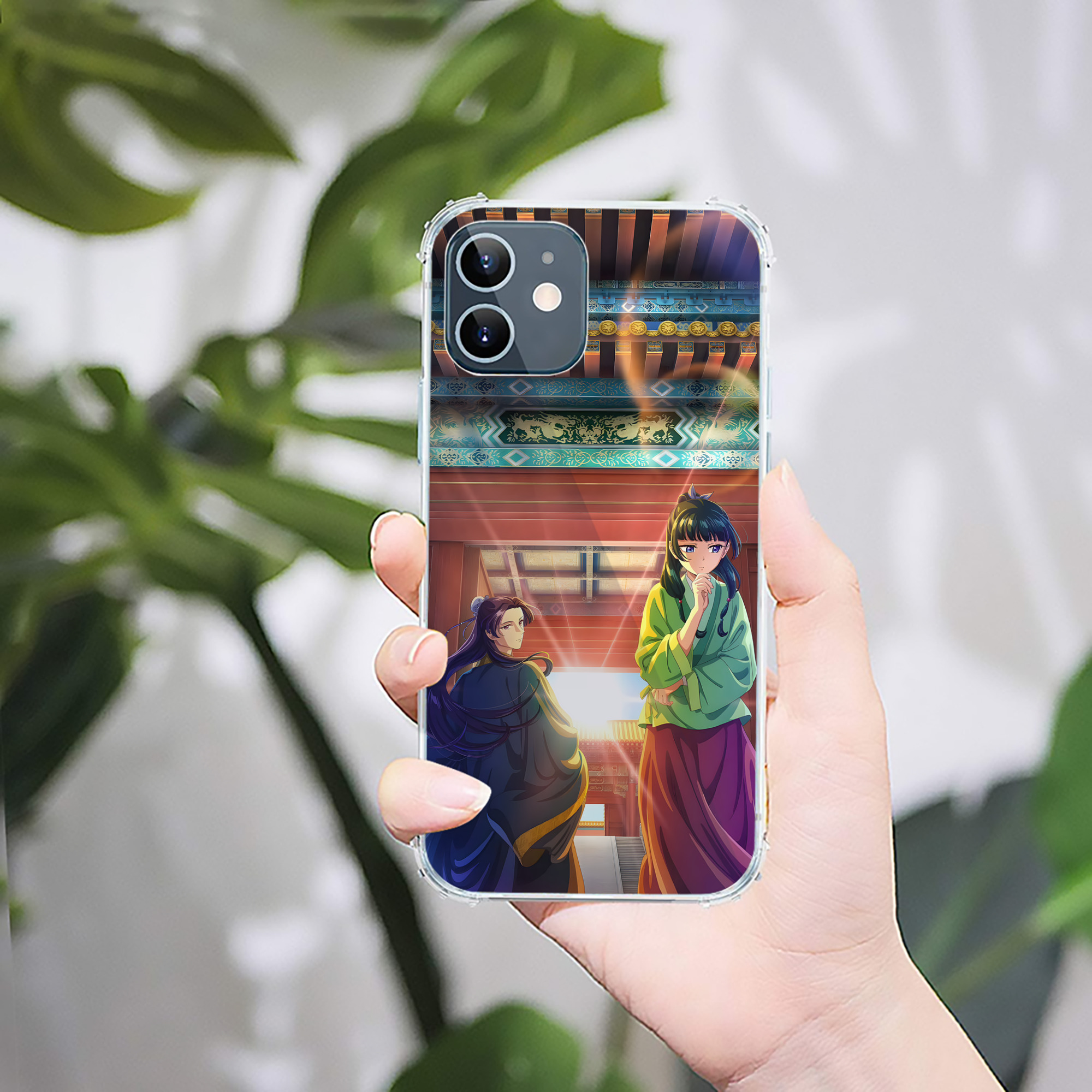 （画像用） 薬屋のひとりごと The Apothecary Diaries 【iPhone 12シリーズ対応】透明スマホケース（クリアソフトケース）